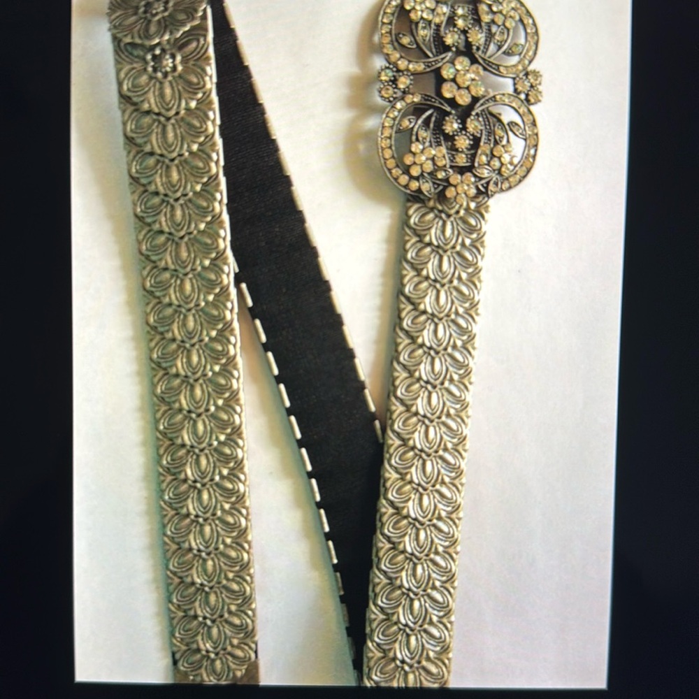 Rhinestones Buckle Belt